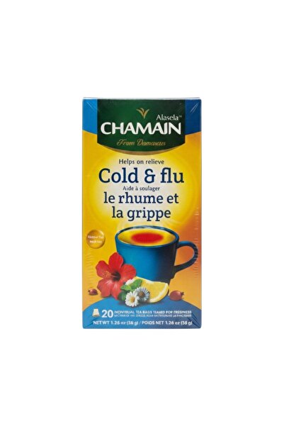 jherb Chamain Cold & Flu Herbal Tea (20 Bags)