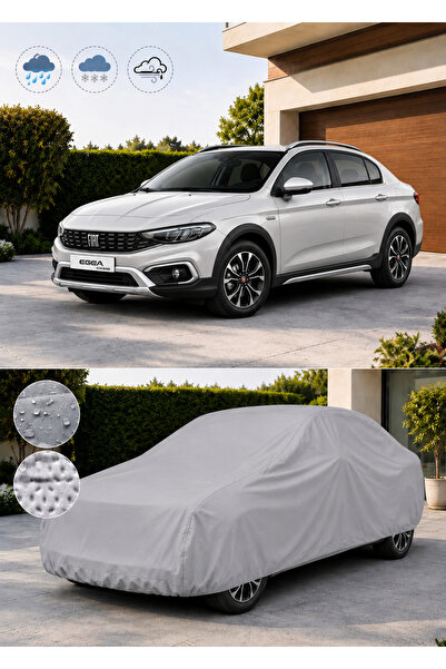 cashen Fiat Egea Cross Araç Brandası Su Geçirmez Tam Koruma Toz ve Kir Koruma...