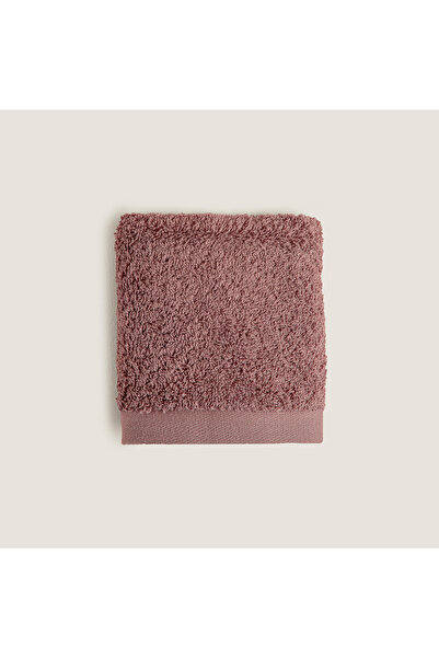 Chakra Čvrsti bambusov ručnik za ruke 33x33 cm pepeljasto roze