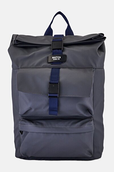 JASON WU Men Brand Logo Backpack, Drak Grey