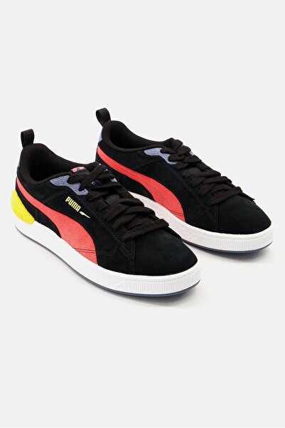 Puma حذاء رجالي برباط للإغلاق من الأمام، أسود
