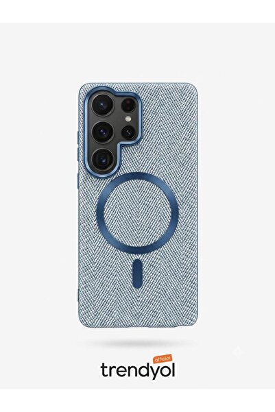 X-Level Plain Weave Magnet Case with Magsafe for Samsung Galaxy S26 Ultra - S...