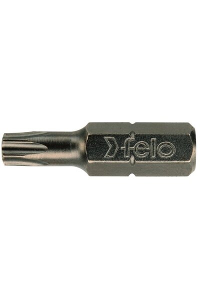 FELO Bit Industrial profil Torx, Felo, C6.3, TX9, 25mm