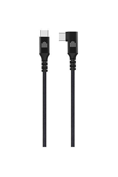 Dviced Cablu de date DV120016, USB-C la USB-C, 1.25m (Negru)