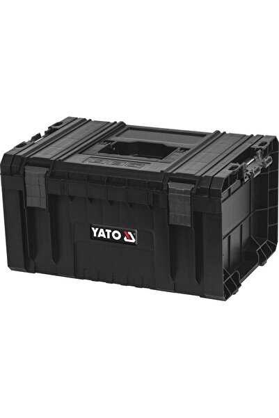 yato YT-09164 Tool Storage Box, 240 x 450 x 320 mm, Black