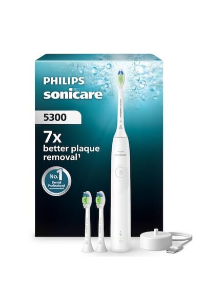 Philips Periuță de dinți electrică Sonicare 5300, Sonic, Controlul presiunii,...