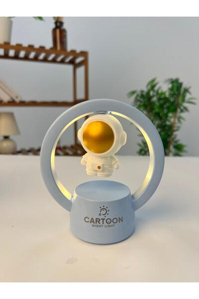 FAVORA Tabletop Astronaut Children's Lamp Blue