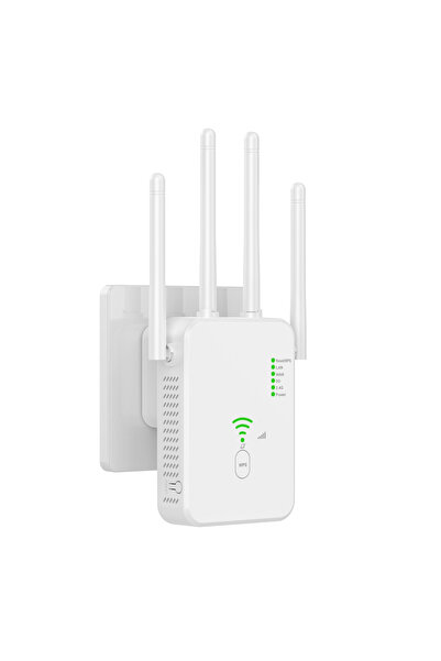 OEM Amplificator Semnal WiFi, U10-300M, 4 Antene, 300 Mbps, Range Extender, R...
