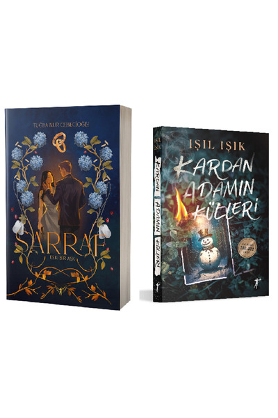 Artemis Yayınları Sarraf - Eski Bir Aşk + Kardan Adamın Külleri 2 Kitap Set