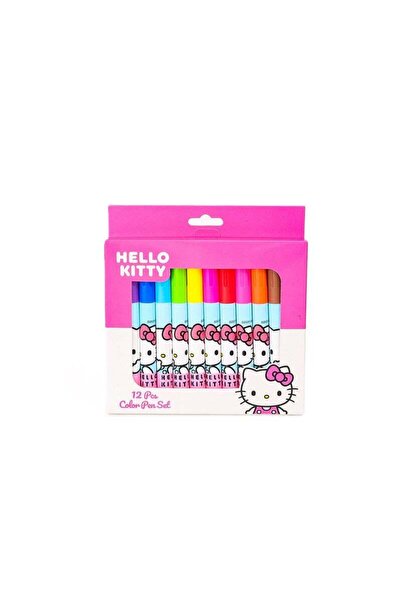 SANRIO Hello Kitty Look At My Ribbon Marker Pen 12Pc Set