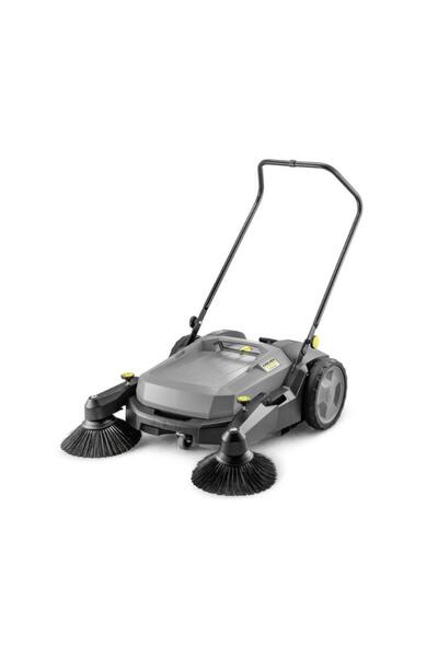 Karcher KM 70/20 C 2 SB Manual Sweeper, 20L Container, Two Side Brushes, Blac...