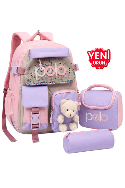 Freedom Set de 3 ghiozdane pentru școala primară model coreean, rucsac imperm...