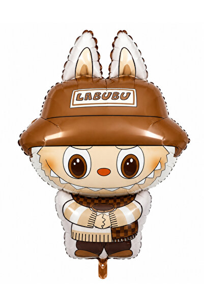 CAVAŞ sun hat Brown Rabbit Ear Character Foil Balloon 45X76,5Cm – Birthday Pa...