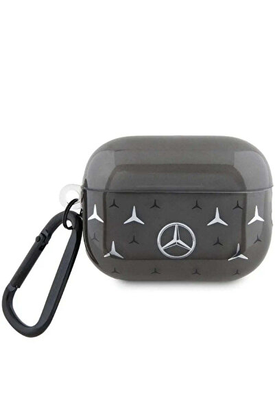 MERCEDES Husă MEAP28DPMGS pentru AirPods Pro 2 (2022/2023) neagră cu model de...