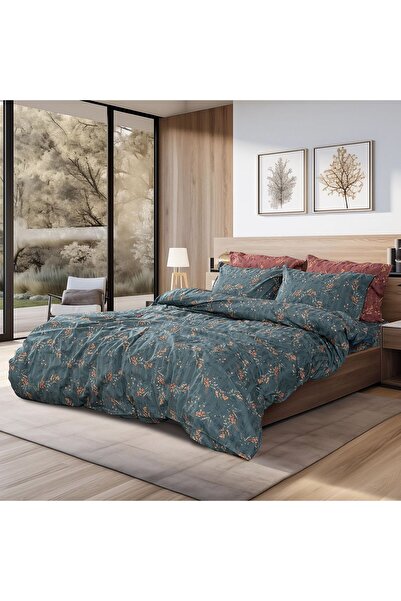 Beauty Home Σετ παπλωματοθήκη υπέρδιπλη Art 12217 Gemini 100% Βαμβακοσατέν 30...