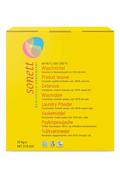 Sonett Detergent praf pentru rufe 10kg