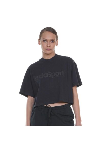 Body Action Bodyaction Tricou de damă cu mânecă scurtă, croială largă, XS