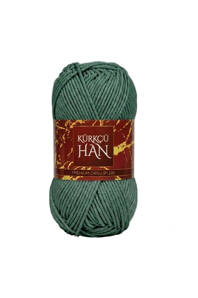 Kürkçü Han Cotton Comfort 100gr Pamuklu Makrome Punch Amigurumi Örgü İpi - Ça...