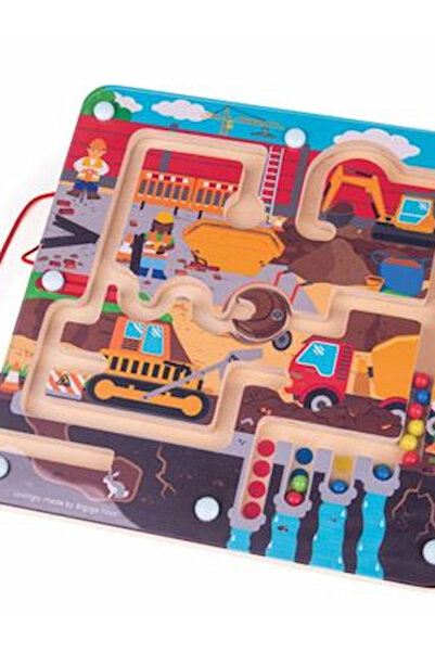 BIGJIGS Toys لغز متاهة البناء المغناطيسي