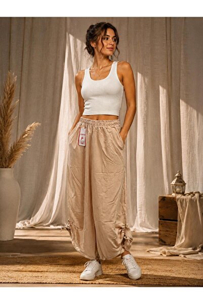 Tweed Collection PAÇA İPLİ AYROBİN ŞALVAR