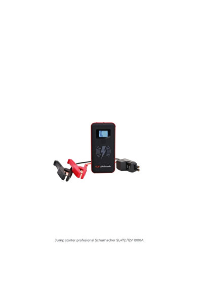 Schumacher Robot de pornire profesional SL472 /12V 1000A cu încărcare QI