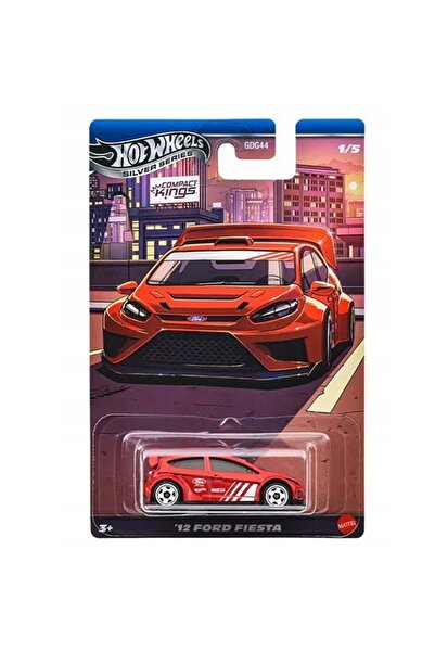 HOT WHEELS Masina metalica, Hot Wheels, Silver Series, 12 Ford Fiesta, 1:64