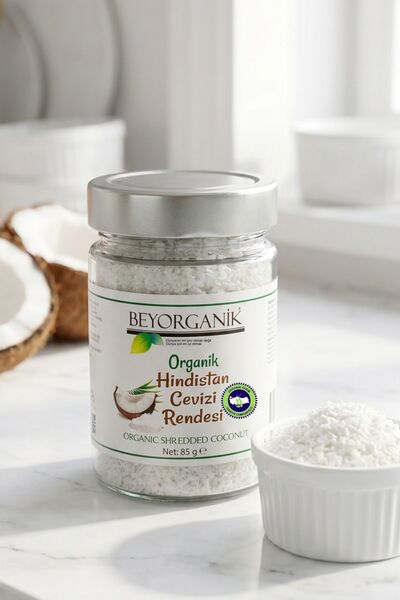 BEYORGANİK Organik Hindistan Cevizi Rendesi 85gr