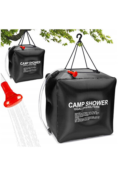 Korbi Dus De Camping, Portabil, Set Cu Cablu Si Carlig De Agatat, Ideal Pentr...