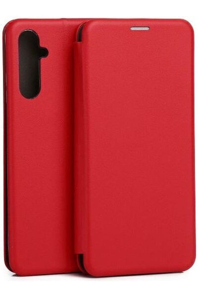 Beline Θήκη Συνθετικό Δέρμα / Σιλικόνη Κόκκινο (Galaxy A15)