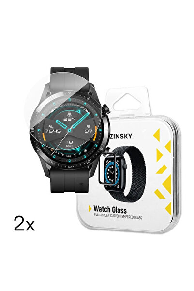 WOZINSKY Πλήρως κολλητό σκληρυμένο γυαλί για το Huawei Watch GT 2 Pro 2 τεμάχ...