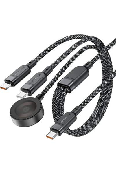 Acefast Πλεκτό Καλώδιο USB σε Type-C / Lightning 1.2μ 5Α (C6-11)