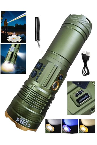 COBA Powerful Flashlight Torch Handheld Flashlight Torch 14 Control Modes 3 B...