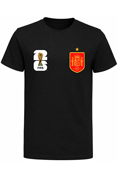 Efendioğlu Design 2026 Svetsko prvenstvo, pamučna dječja majica sa štampanim ...