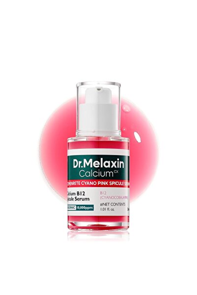 Dr.Melaxin Cyano Pink Spicule Serum with Vitamin B12, Liquid Microneedle Faci...