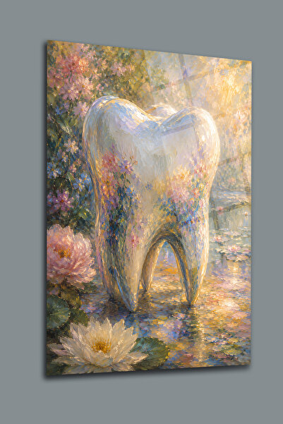 glassartdesign Tabloul de sticlă dentară-27 Tabloul Poliklinikii Dentare