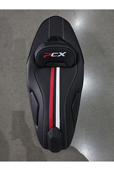 Honda Pcx 125 Comfort Sele Fr Model Koltuk Kırmızı Beyaz Çizgili (2018-26)