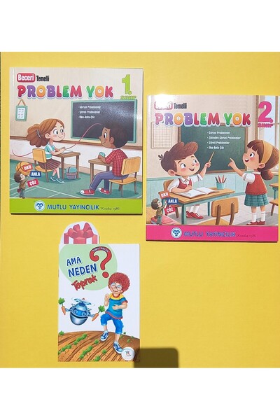Mutlu Yayıncılık Mutlu Yayınları Yeni Nesil Problem Yok 1 . 2.sınıf Ama Neden...