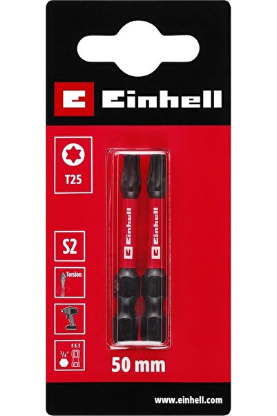 Einhell Torx Bits Ucu 50Mm T25 S2 2'Li (49131250)