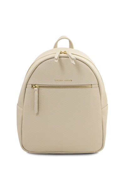 tuscany Leather Rucsac Arco din piele, TL142584 - Bej