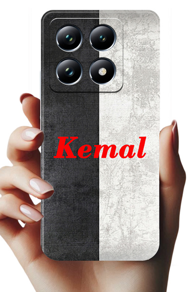 Noprin Xiaomi Mi 14T Kılıf - İsimli Yazılı Kişiye Özel Kişileştirelebilir Kıl...