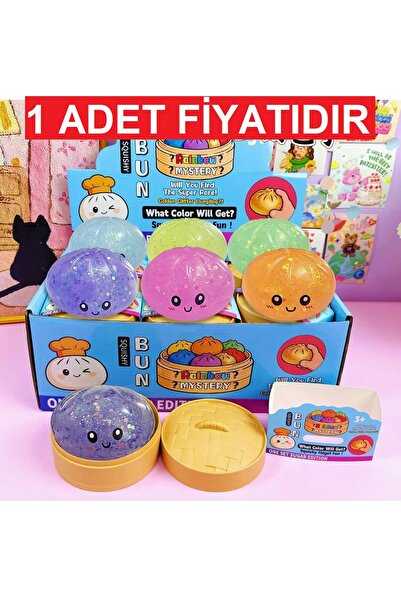 hanemlife simli Çin Mantısı Squishy sukuşi ( Rastgele renk gelir )