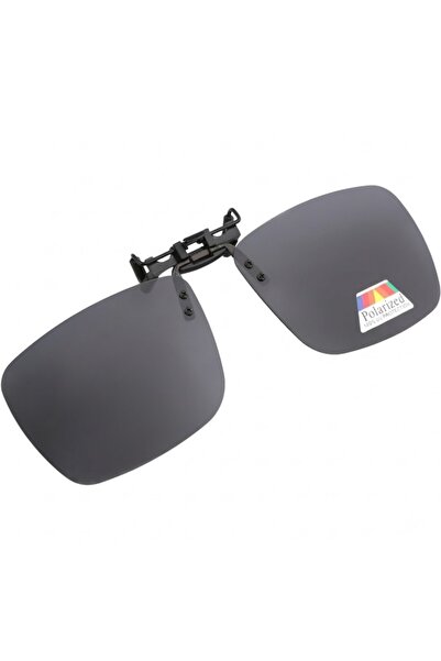 Takı Dükkanı Small Latch Polarized Sunglasses Clip on Eyeglasses Flip up Ligh...
