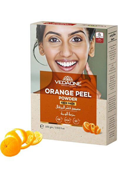 VedaOne Orange Peel Powder/facepack |100GM Pack| Natural and organic Face pac...
