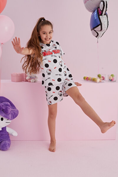 Hello Kitty Παιδική Πιτζάμα Σορτσάκι "Hello Kitty" MIA