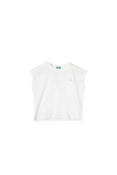United Colors of Benetton تيشيرت بنيتون للفتيات ذوات الألوان المنسية BNT-G21240