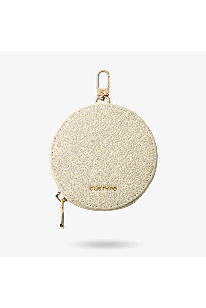 Custype Round Zippered Mini Accessory Bag