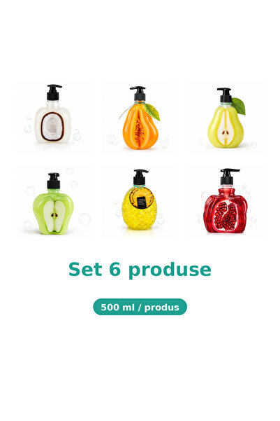 Tasty Set 6 Produse Tasty, Mix Cocos, Pepene Galben, Pere, Mar Extract, Anana...