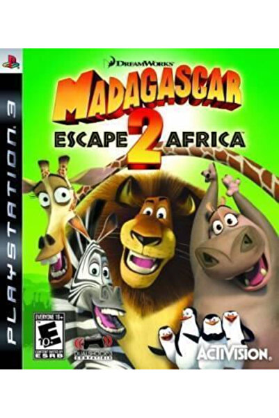 ACTIVISION Μαδαγασκάρη Escape Africa 2 Παιχνίδι PS3 (Μεταχειρισμένο)