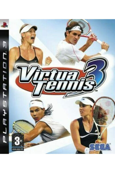 SEGA Virtua Tennis 3 Παιχνίδι PS3 (Μεταχειρισμένο)