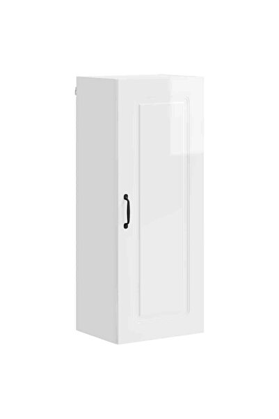 vidaxl Dulap de bucătărie Kalmar Alb lucios 40 x 31 x 100 cm